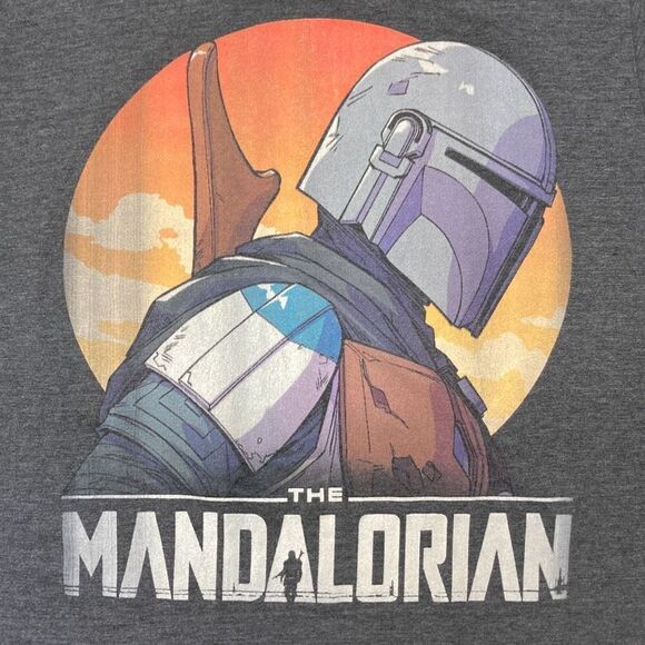 Star Wars The Mandalorian Officially Licensed T Shirt Mens size Medium - Picture 3 of 7